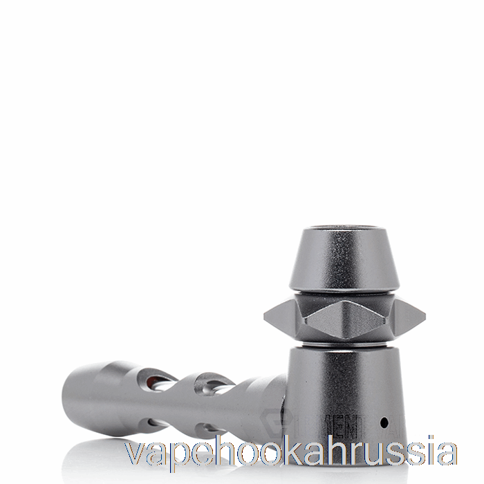 Vape Russia Cheech стеклянный металлический корпус нападающий ручная трубка серый